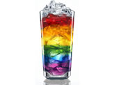 Rainbow Cocktail