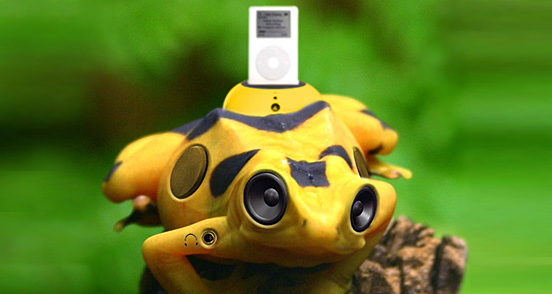 iPod Frog Dock