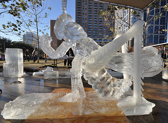 Magnificent Ice Carving