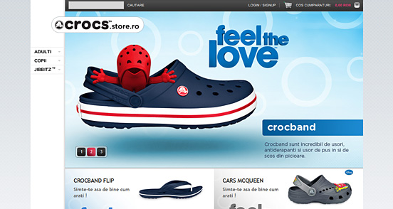 Crocs Store | Website Showcase | The 