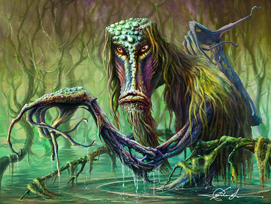 The marsh monster