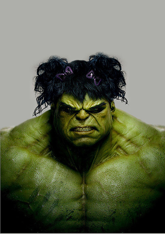Bad Hair Hulk