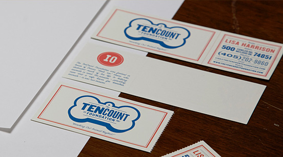 Tencount business card