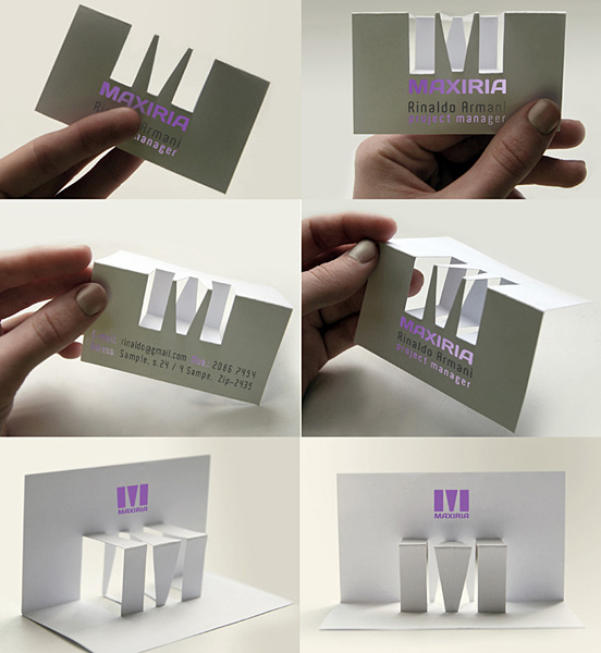 M Logo And Business Card