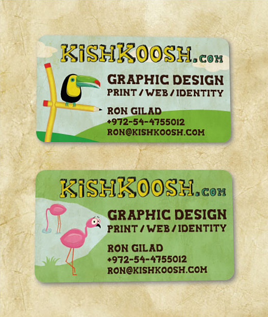 Kishkoosh Business Cards