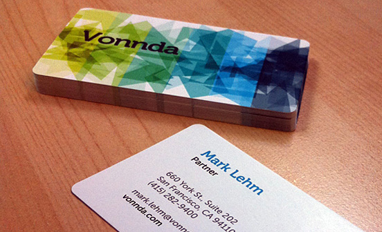 Vonnda business card