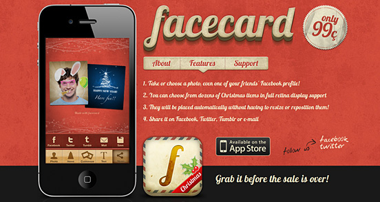 Facecard App