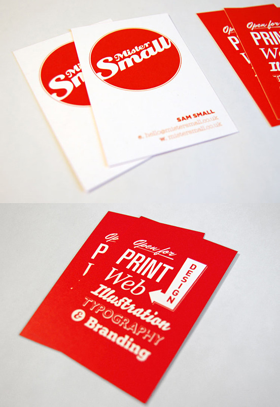 Mister Small Business Card