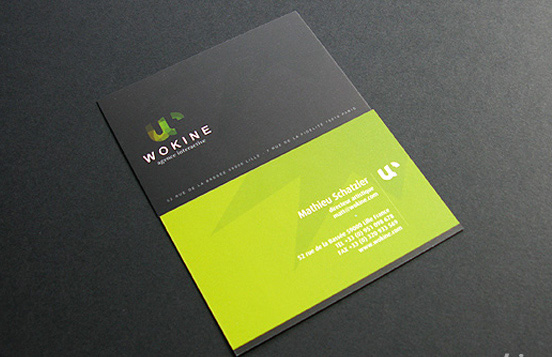Wokine business card