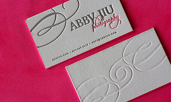 Abby jiu business card