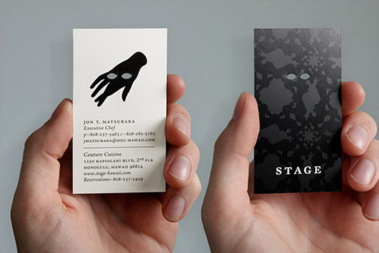 Stage Business Card