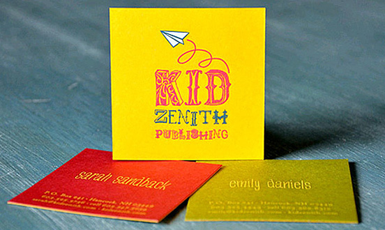 Kid Zenith Business Card