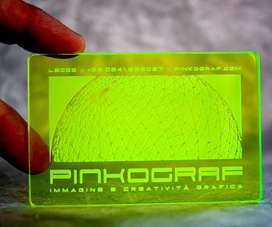 Pinkograf Business Card