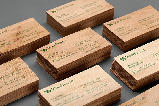 Woodhouse Business Cards