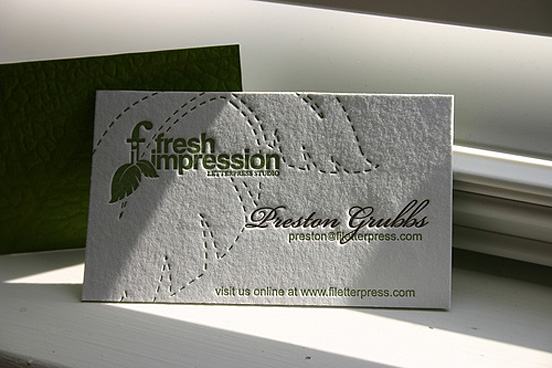 Fresh Impression Card