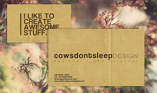 Cowsdontsleep Design