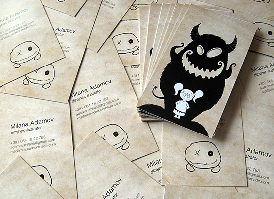 Guardian Fluffy Business cards