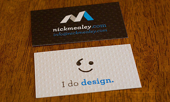 Nick Mealy Business Card