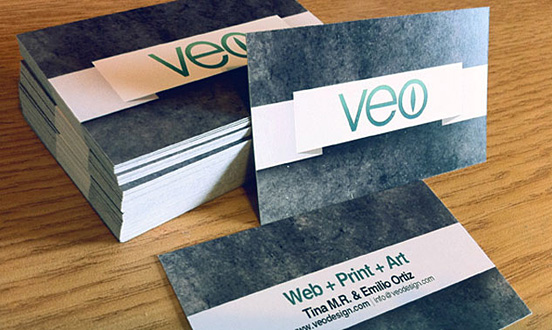 VEO business card