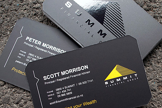 Summit Financial Business Cards