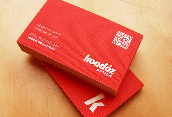 Koodoz Design businesscard