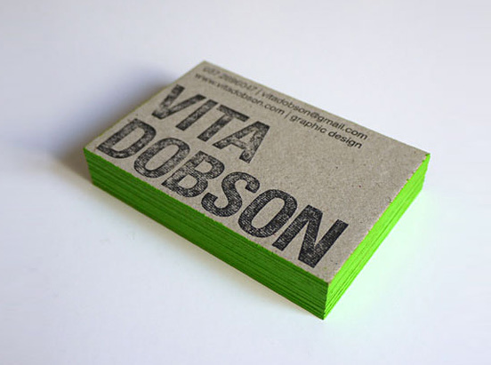 Vita Dobson Business Card
