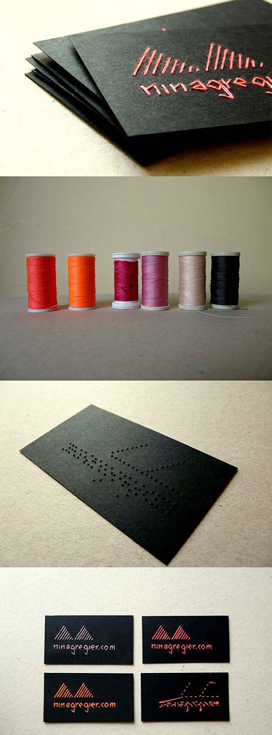 Handmade Thread Card