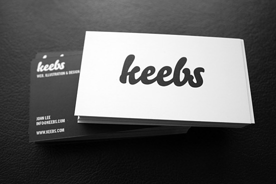 Keebs Business Card