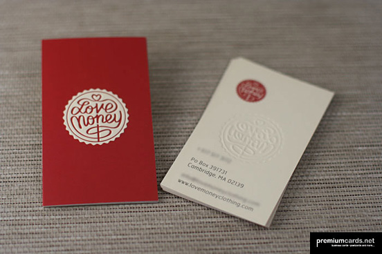 Love Money Business Cards