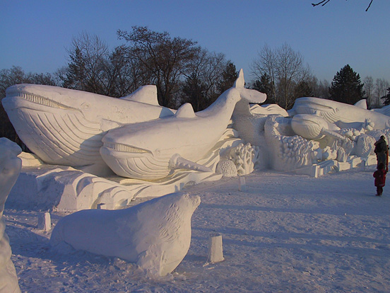Snow sculpture Harbin