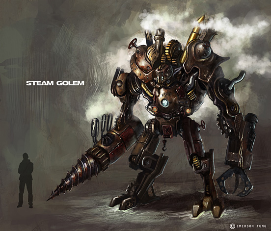 Storm Slayer Steam Golem
