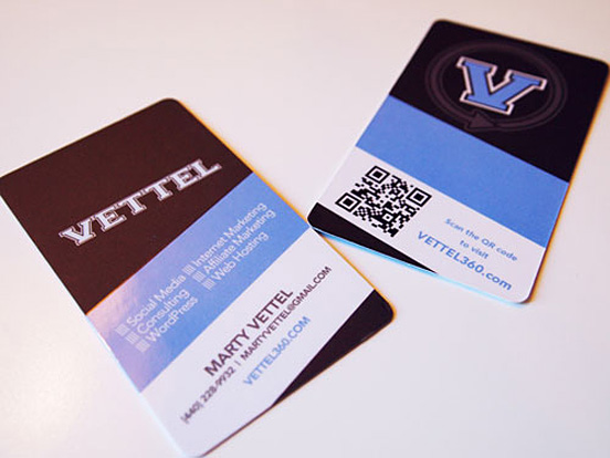Vettel 360 Business Card