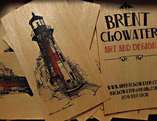 Brent Clowater Business Card