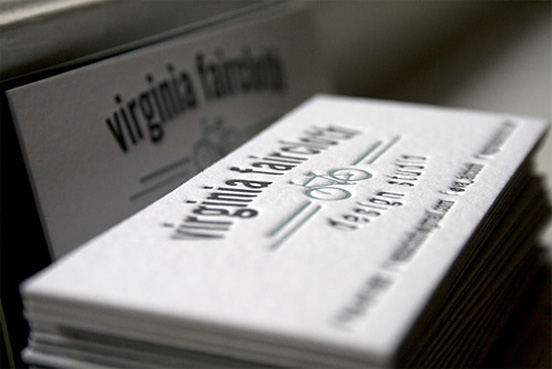 Virginia Faircloth Business Card
