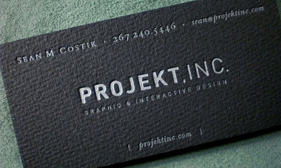 Projekt Ink Business Card