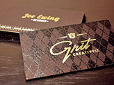 Grit Creative Co. Business Card