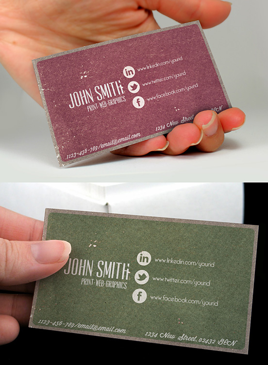 John Smith Business Card