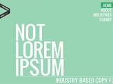 Not Lorem Ipsum