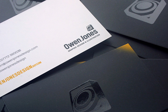 Owen Jones Design Business Cards