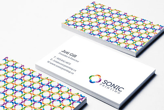 Sonic Printing Business Card