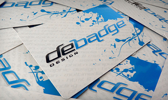 Debadge Design Business Card