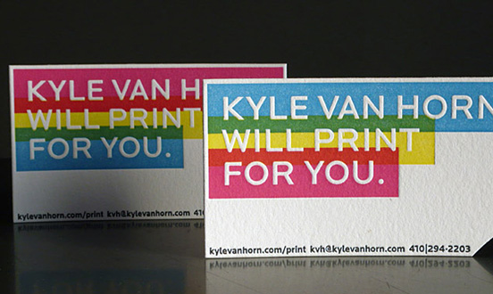 Kyle Van Horn Business Card