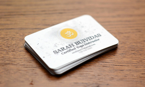Sarah Buividas Business Card