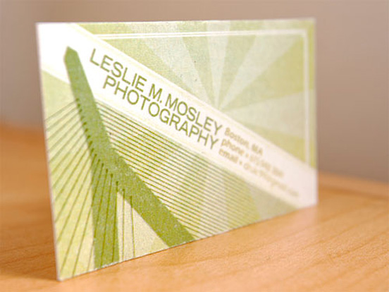 Leslie Mosley Business Card