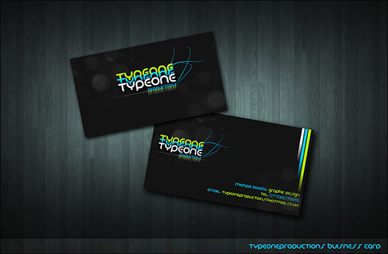 Typeone Prod Business Card