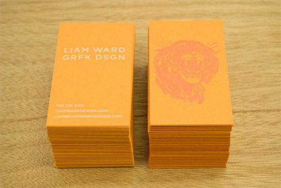 Liam Ward Business Card