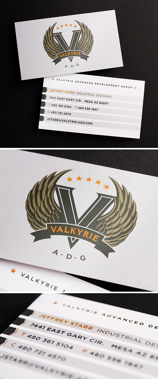 Valkyrie Business Card