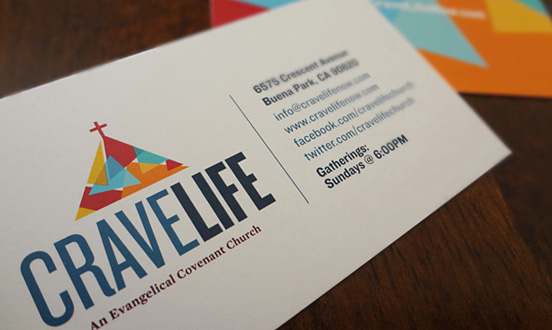 Crave Life Business Card