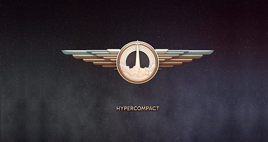 Hypercompact Animated 3D Logotype