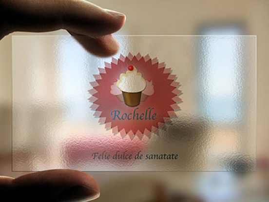 Rochelle Pastry Business Card